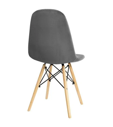 Krzesło Ragnar - welurowe krzesło do salonu oraz jadalni - Lukso.pl