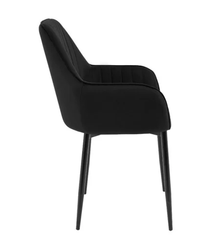 Krzesło welurowe Enzo - nowoczesne krzesło do salonu - Lukso.pl