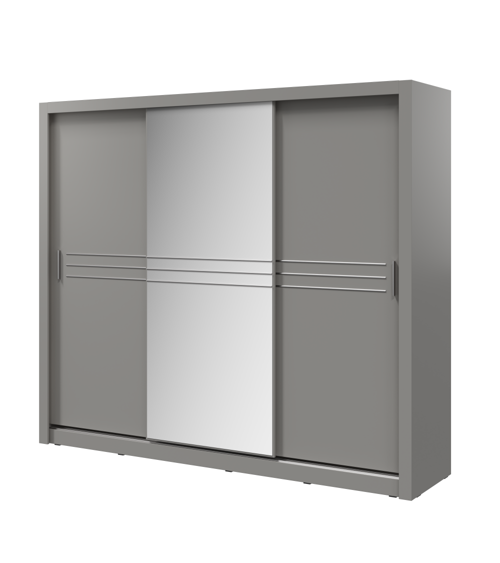 Szafa przesuwna 3D 250 cm z kolekcji Idea