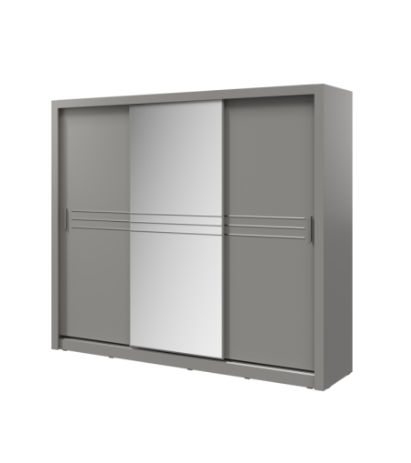 Szafa przesuwna 3D 250 cm z kolekcji Idea