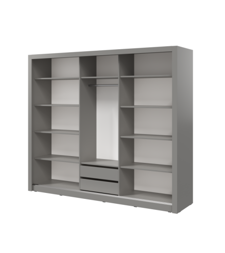 Szafa przesuwna 3D 250 cm z kolekcji Idea