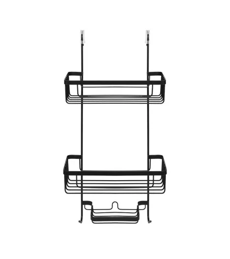Półka wisząca pod prysznic czarna