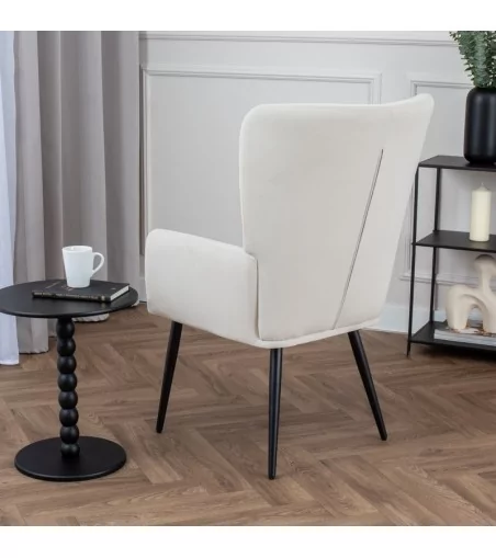 Fotel Cesar - nowoczesny luksusowy elegancki fotel uszak - Lukso.pl