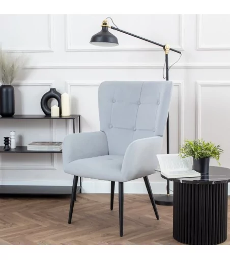 Fotel Cesar - nowoczesny luksusowy elegancki fotel uszak - Lukso.pl