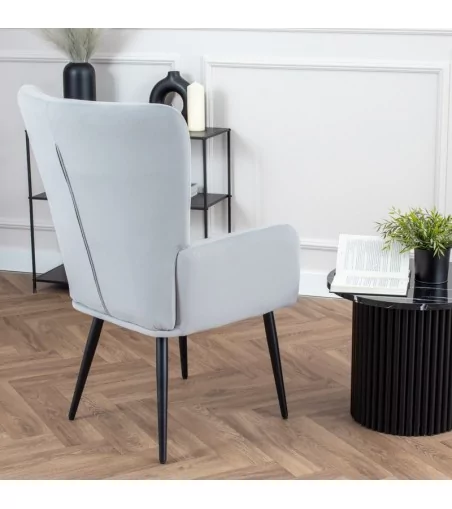 Fotel Cesar - nowoczesny luksusowy elegancki fotel uszak - Lukso.pl