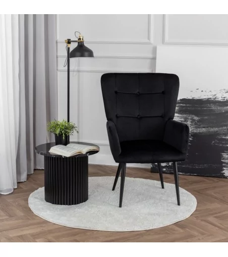 Fotel Cesar - nowoczesny luksusowy elegancki fotel uszak - Lukso.pl