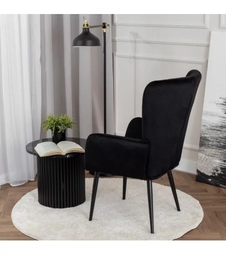 Fotel Cesar - nowoczesny luksusowy elegancki fotel uszak - Lukso.pl