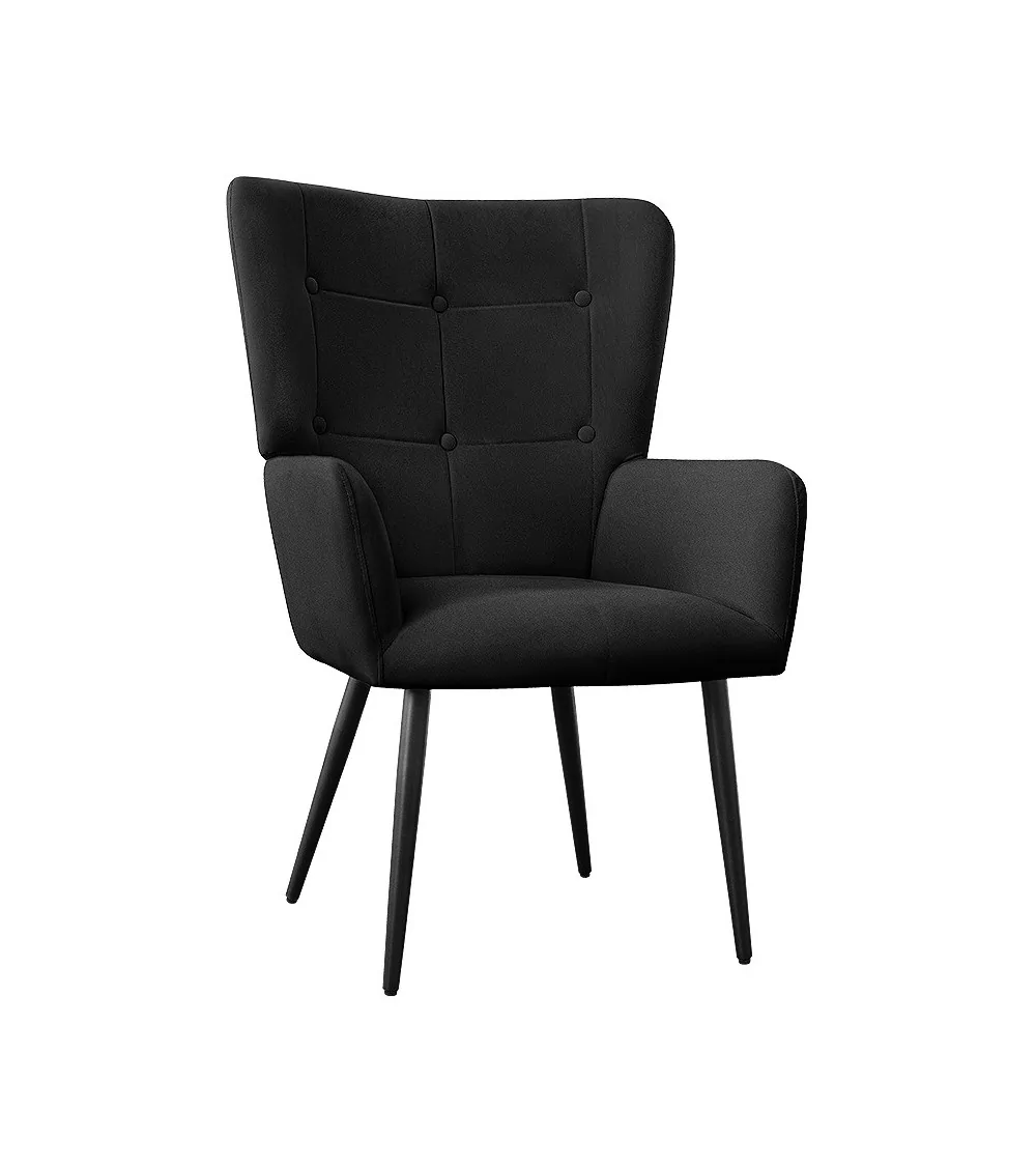 Fotel Cesar - nowoczesny luksusowy elegancki fotel uszak - Lukso.pl