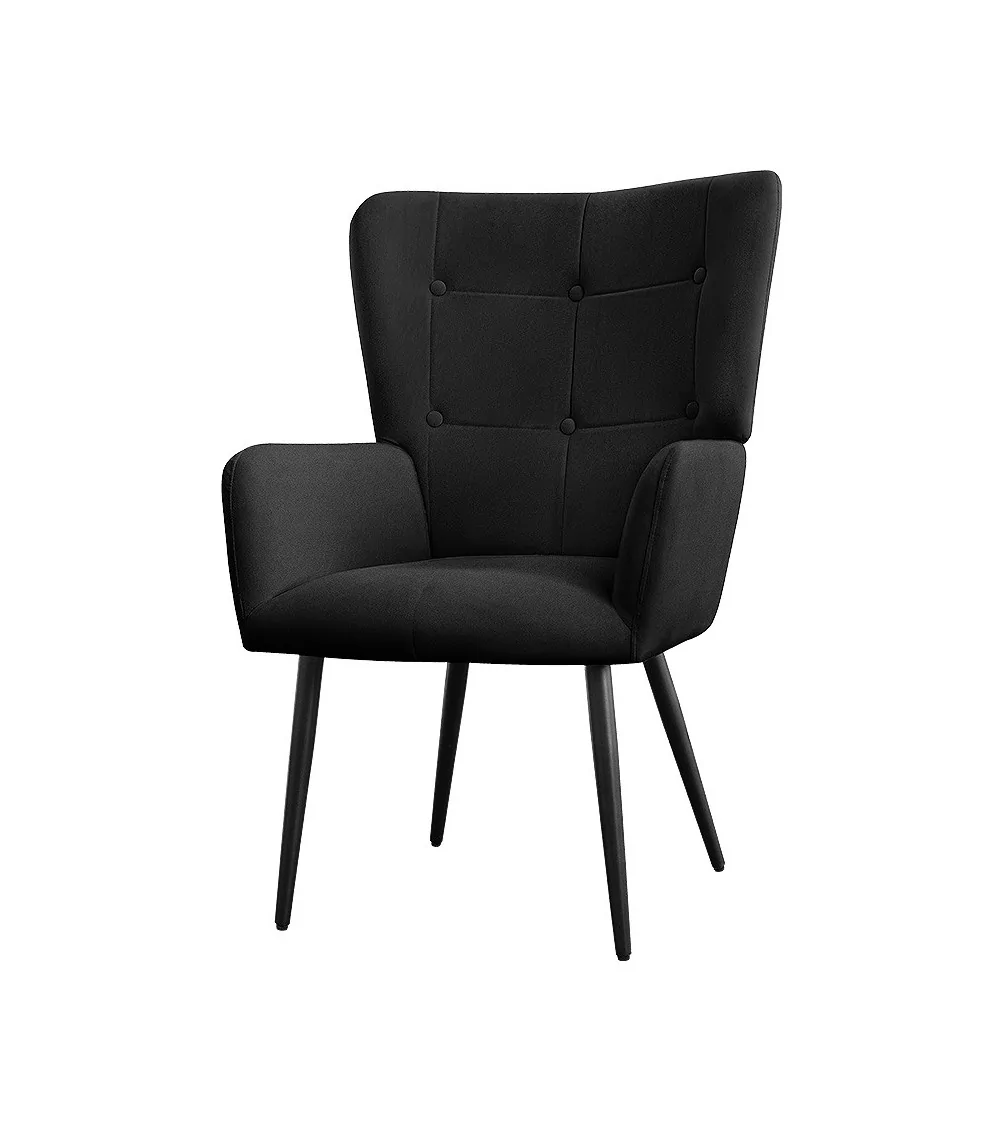 Fotel Cesar - nowoczesny luksusowy elegancki fotel uszak - Lukso.pl