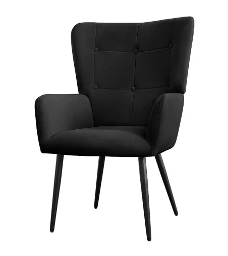 Fotel Cesar - nowoczesny luksusowy elegancki fotel uszak - Lukso.pl