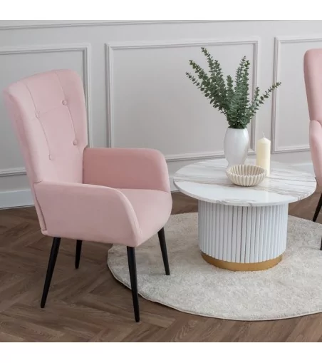 Fotel Cesar - nowoczesny luksusowy elegancki fotel uszak - Lukso.pl