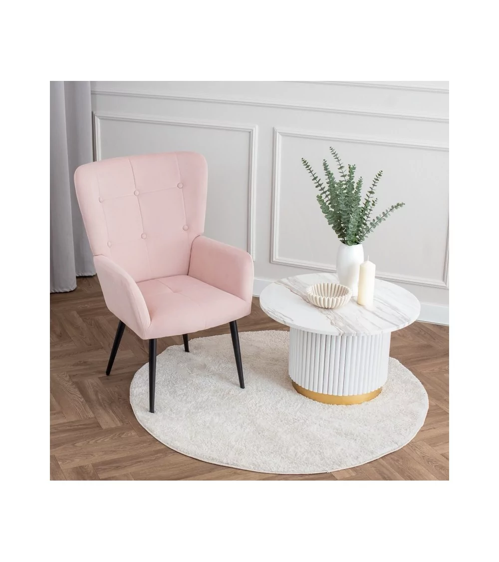 Fotel Cesar - nowoczesny luksusowy elegancki fotel uszak - Lukso.pl