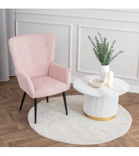 Fotel Cesar - nowoczesny luksusowy elegancki fotel uszak - Lukso.pl