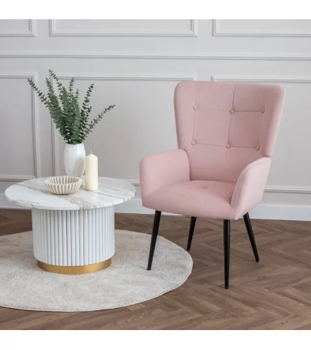 Fotel Cesar - nowoczesny luksusowy elegancki fotel uszak - Lukso.pl