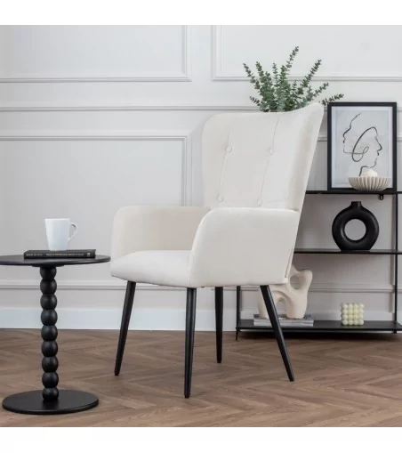 Fotel Cesar - nowoczesny luksusowy elegancki fotel uszak - Lukso.pl