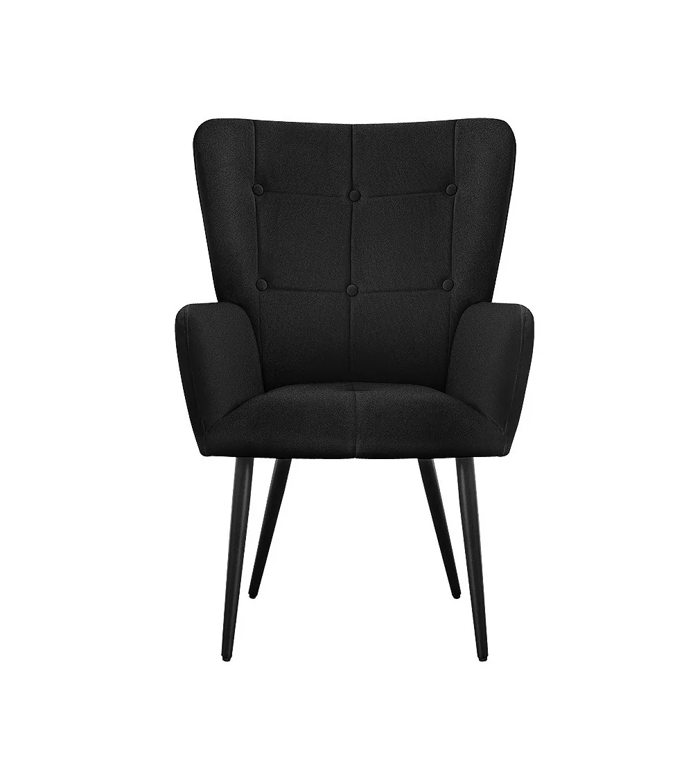 Fotel Cesar - nowoczesny luksusowy elegancki fotel uszak - Lukso.pl