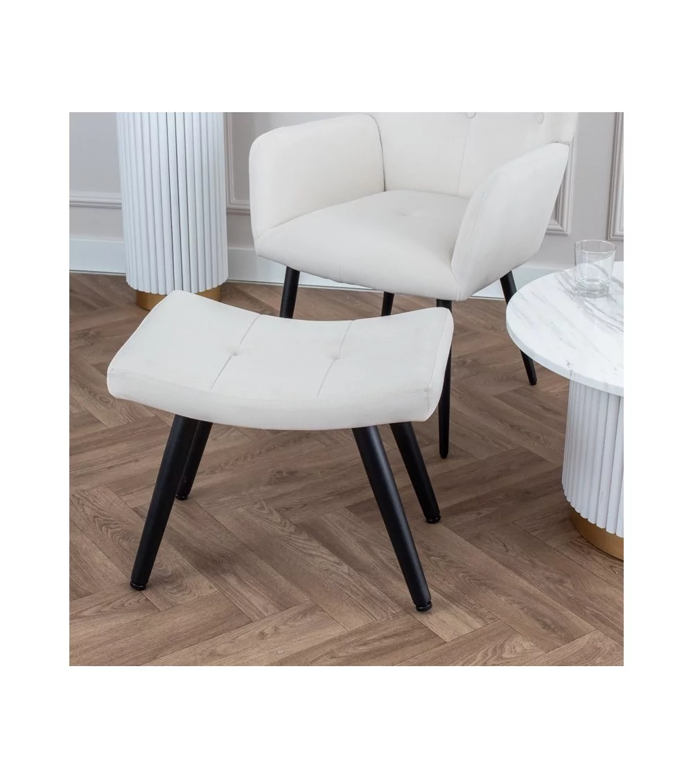Fotel Cesar - nowoczesny luksusowy elegancki fotel uszak - Lukso.pl