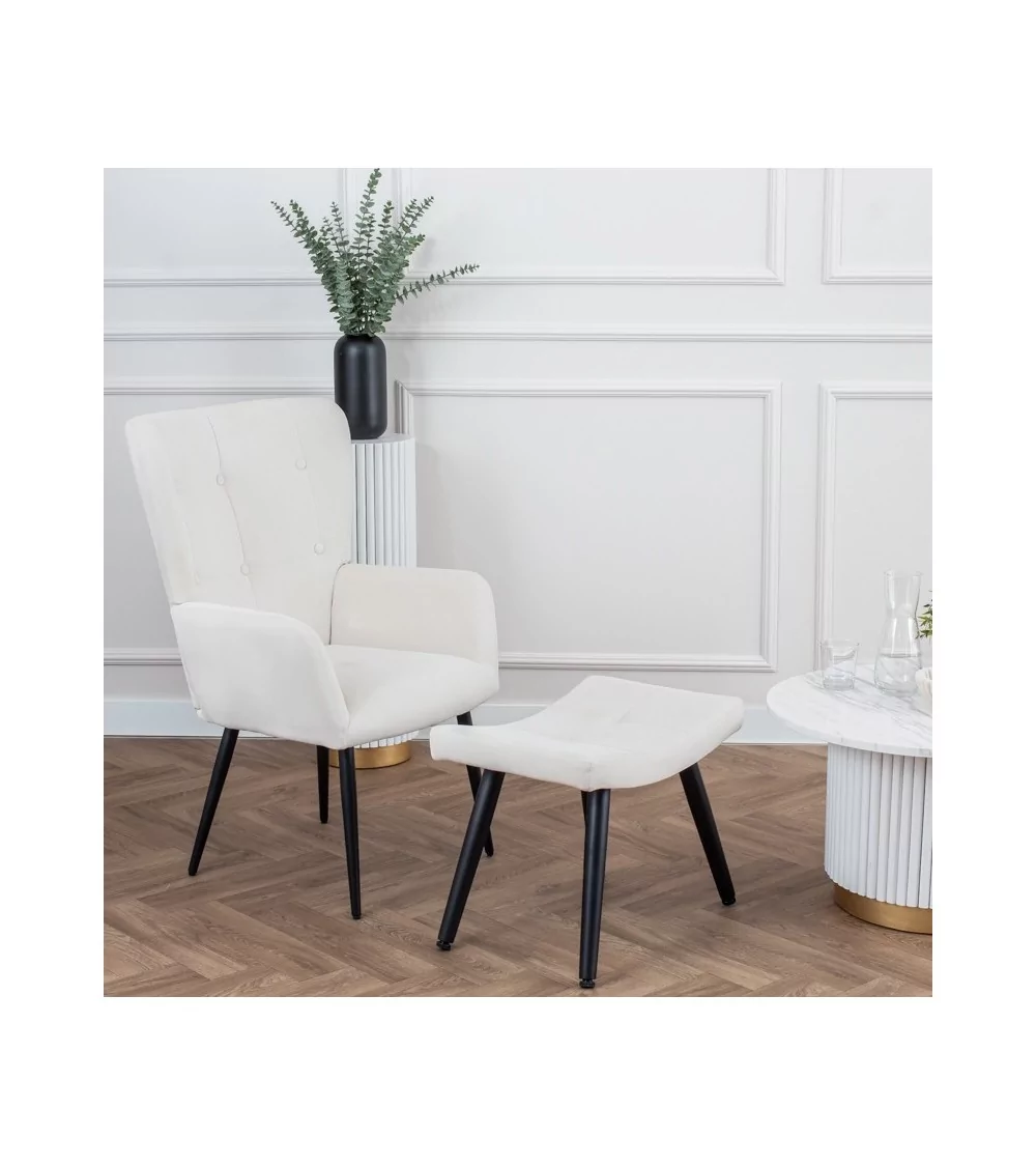 Fotel Cesar - nowoczesny luksusowy elegancki fotel uszak - Lukso.pl