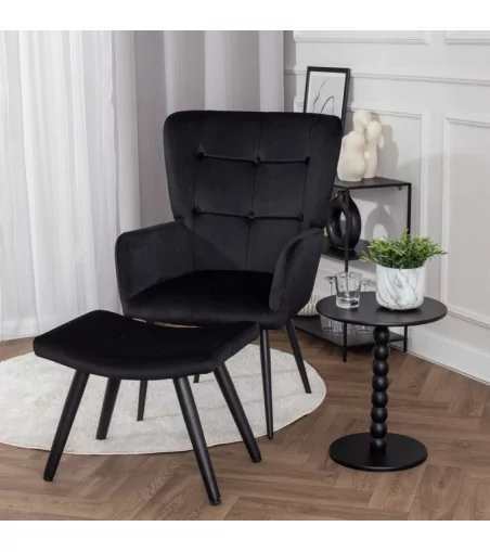 Fotel Cesar - nowoczesny luksusowy elegancki fotel uszak - Lukso.pl