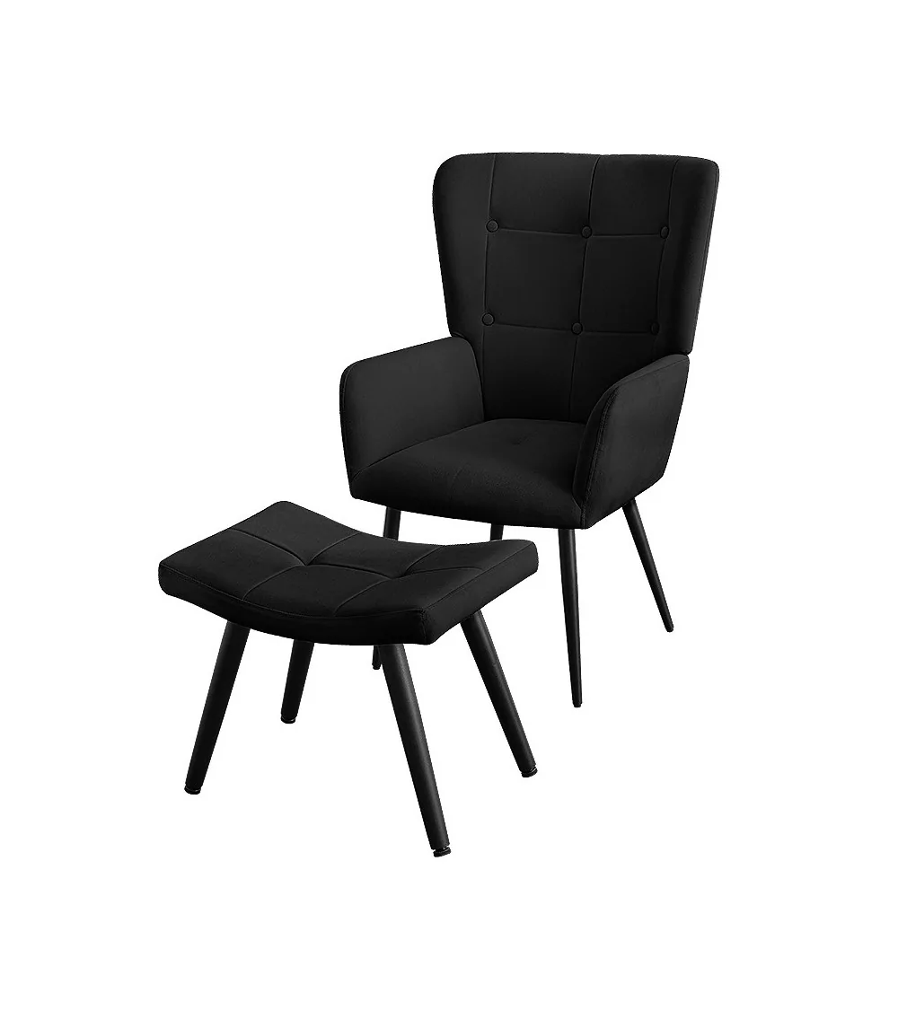 Fotel Cesar - nowoczesny luksusowy elegancki fotel uszak - Lukso.pl