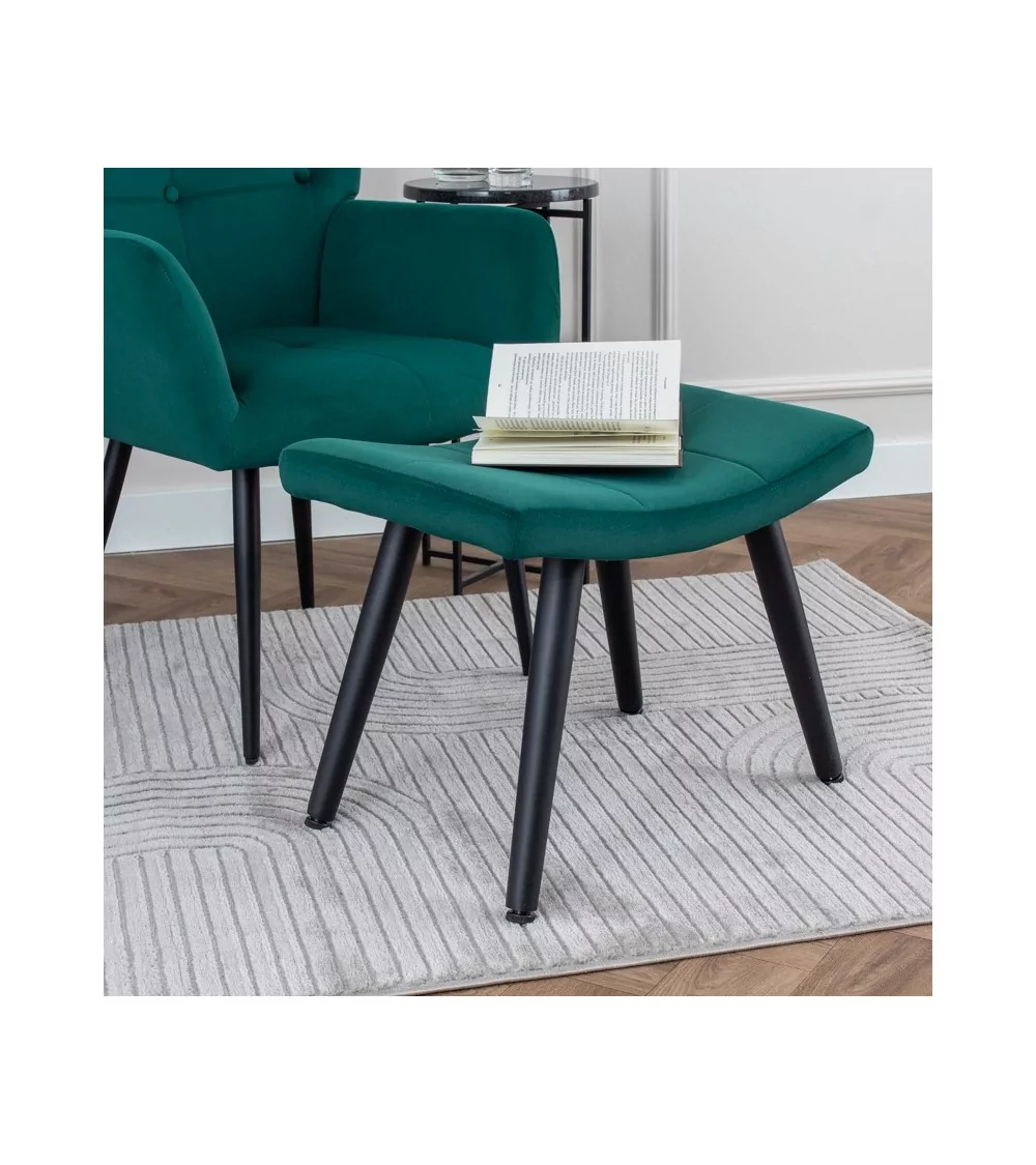 Fotel Cesar - nowoczesny luksusowy elegancki fotel uszak - Lukso.pl