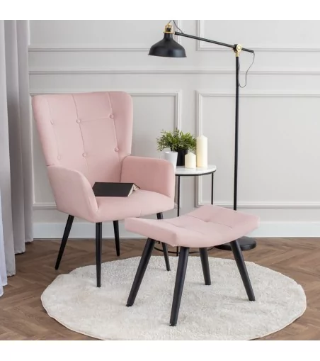 Fotel Cesar - nowoczesny luksusowy elegancki fotel uszak - Lukso.pl