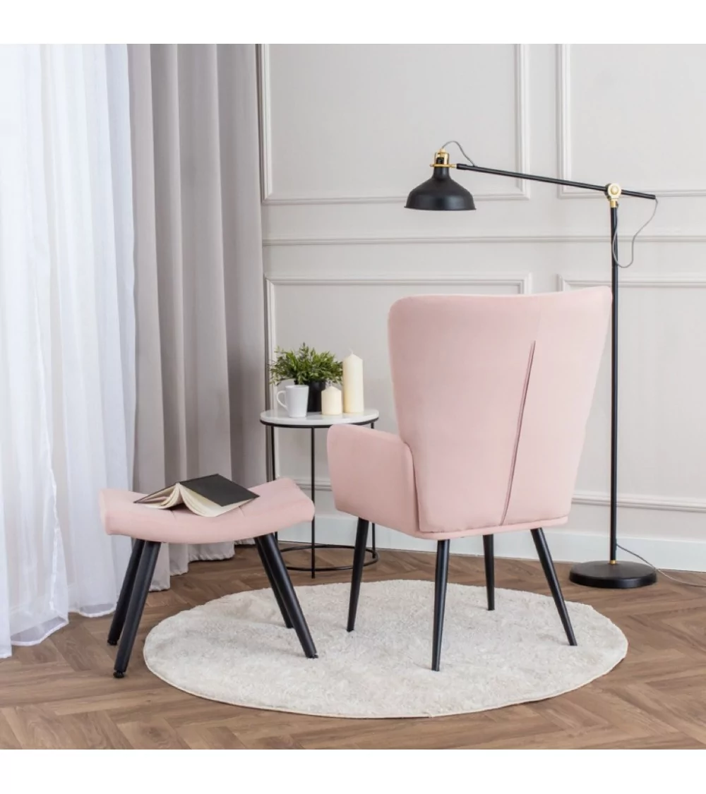 Fotel Cesar - nowoczesny luksusowy elegancki fotel uszak - Lukso.pl