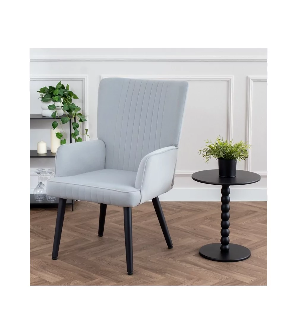 Fotel Oliver - luksusowy wypoczynkowy designerski fotel - Lukso.pl