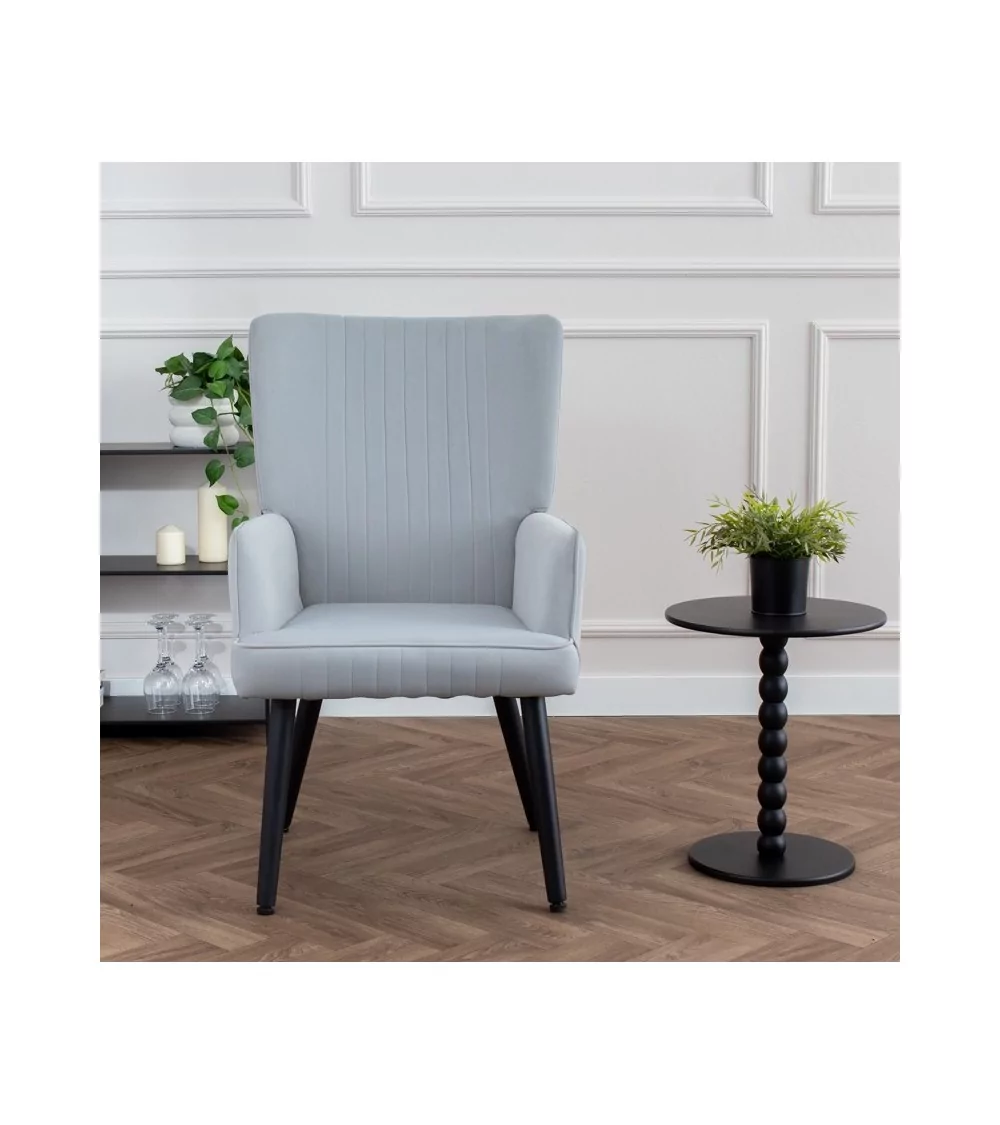 Fotel Oliver - luksusowy wypoczynkowy designerski fotel - Lukso.pl