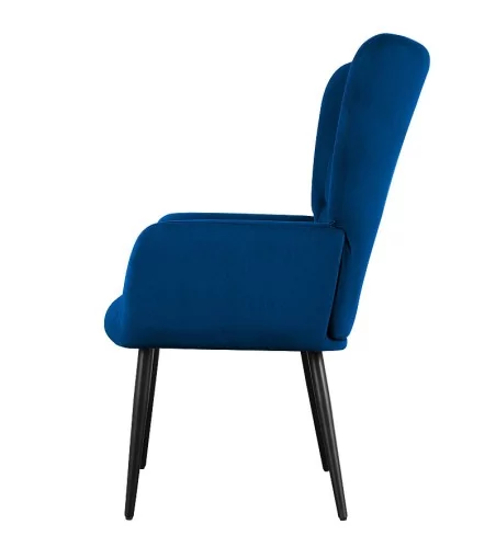 Fotel Miguel - nowoczesny luksusowy elegancki fotel uszak - Lukso.pl