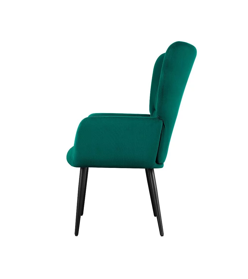 Fotel Miguel - nowoczesny luksusowy elegancki fotel uszak - Lukso.pl