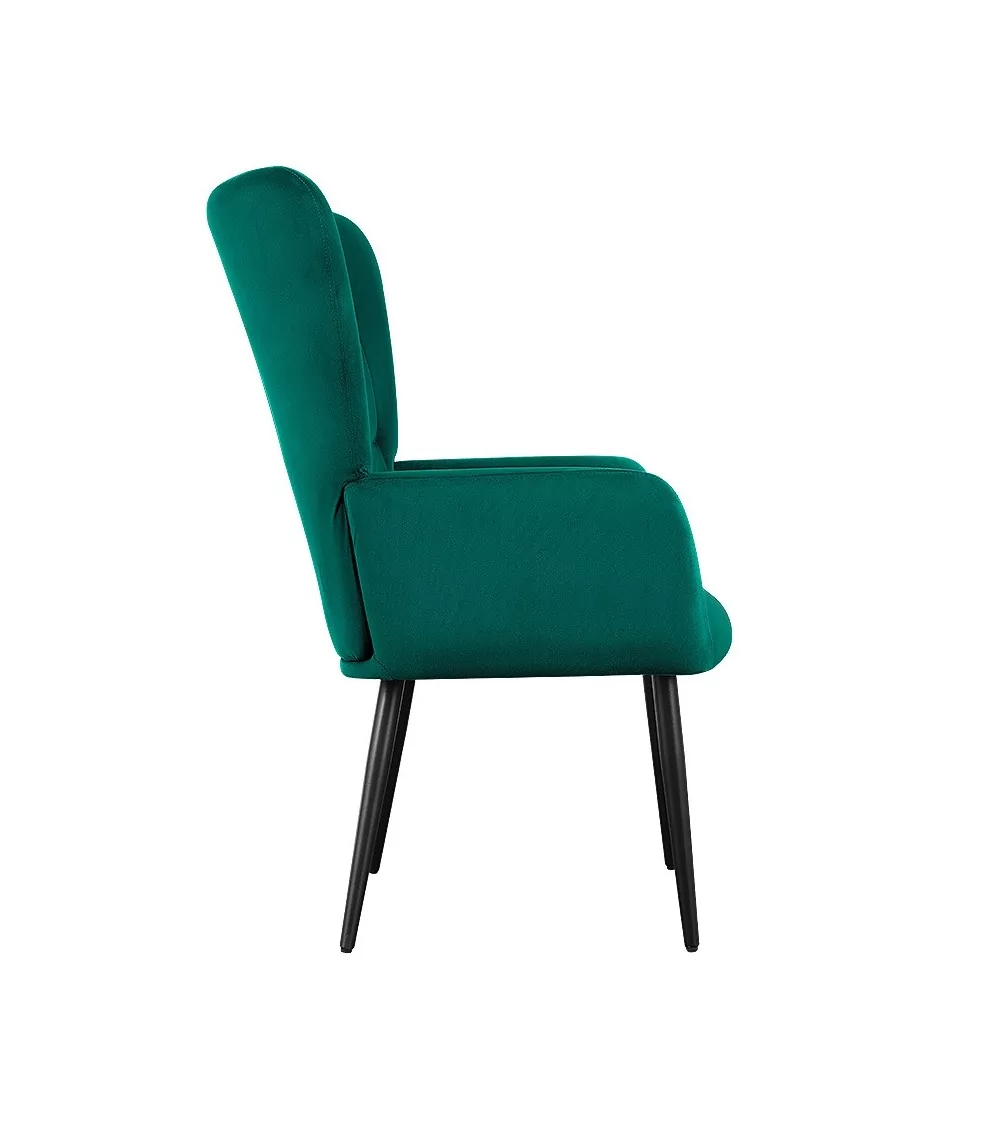 Fotel Miguel - nowoczesny luksusowy elegancki fotel uszak - Lukso.pl