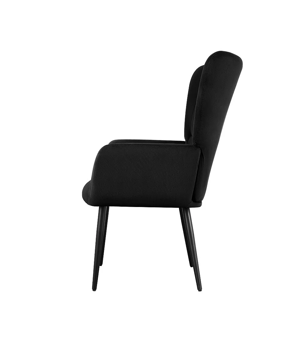 Fotel Miguel - nowoczesny luksusowy elegancki fotel uszak - Lukso.pl