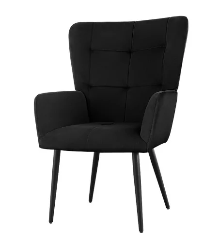 Fotel Miguel - nowoczesny luksusowy elegancki fotel uszak - Lukso.pl